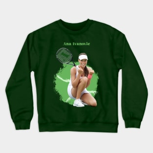 Ana Ivanovic cartoon Crewneck Sweatshirt